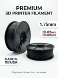 1KG ABS Filament 1.75mm - Black